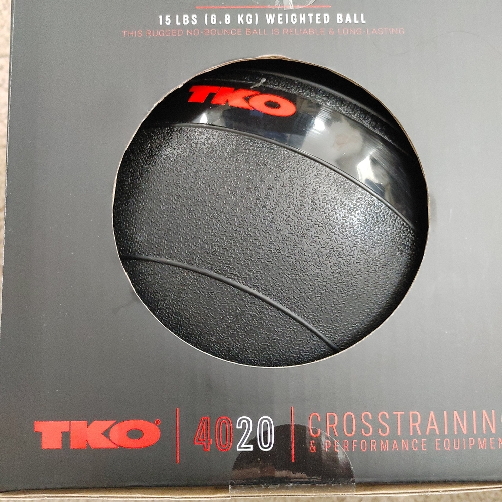 15 lb Slam Ball TKO